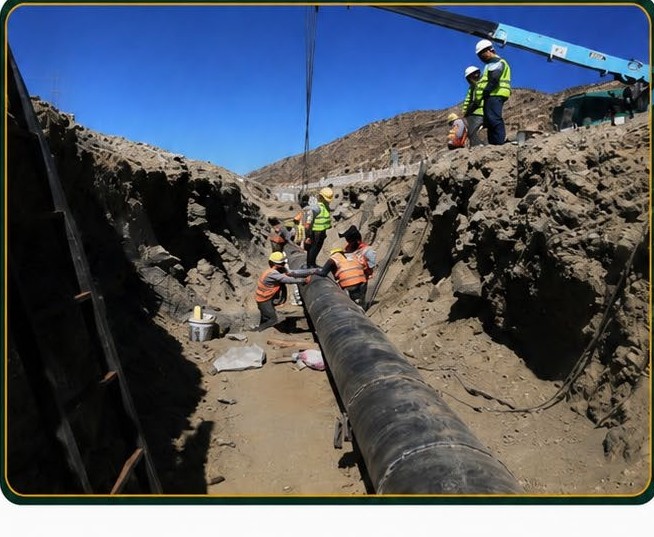 Water Transmission Line — Tarj Dam to Al-Namas (Stage 1)